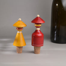 Load image into Gallery viewer, the MADHATTERS bottle stopper set (pair)
