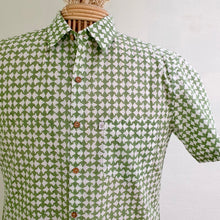 Load image into Gallery viewer, GEOMETRIC GREENS (Half Sleeves)