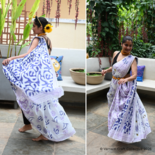 Load image into Gallery viewer, BUMBLEDORE SAREE (Violets)