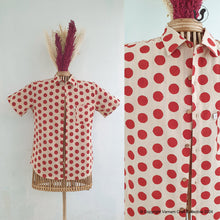 Load image into Gallery viewer, POLKAS IN RED (Half Sleeves)