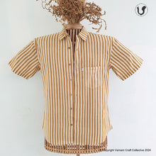 Load image into Gallery viewer, LINES IN YELLOW (Half Sleeves)