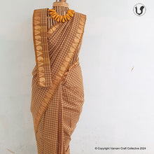 Load image into Gallery viewer, CHETTINAD CHECKS ~ browns
