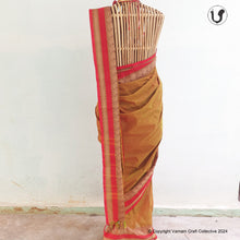 Load image into Gallery viewer, CHETTINAD CHECKS ~ mustard red
