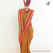 Load image into Gallery viewer, CHETTINAD CHECKS ~ mustard red