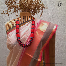 Load image into Gallery viewer, Chettinad ~ cream pink
