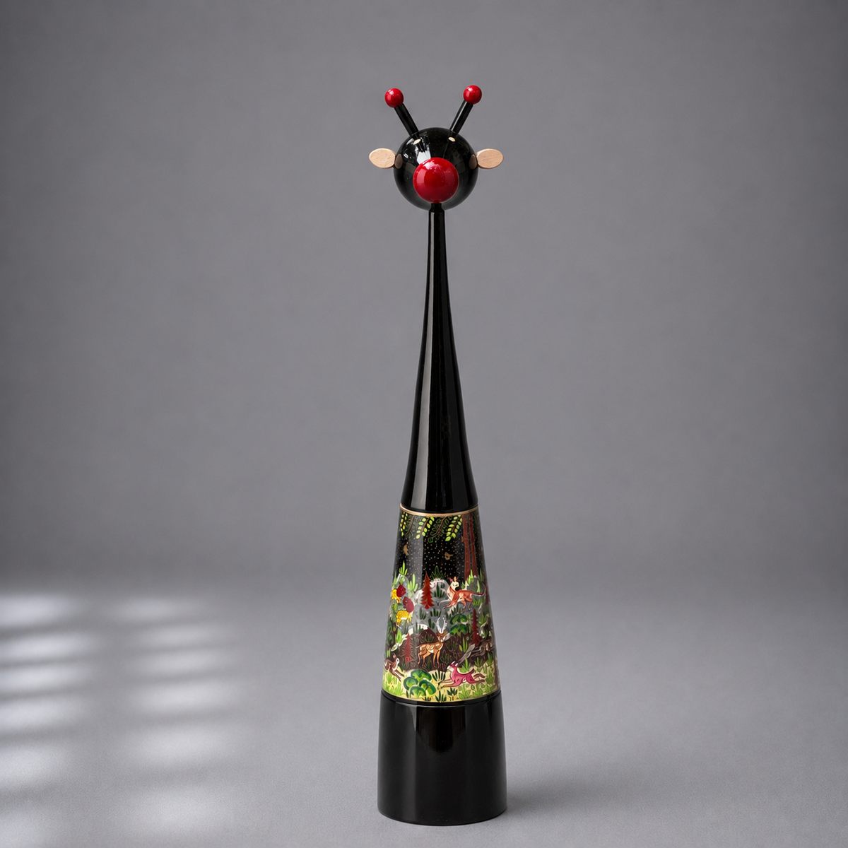 NECKLES NAQQASHI FORREST BLACK RED LARGE