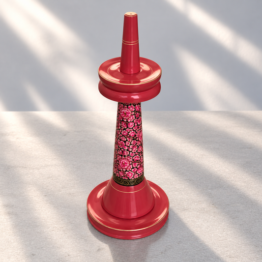 IBAADAT ~ NAQQASHI VILLAKKU Pink Florals