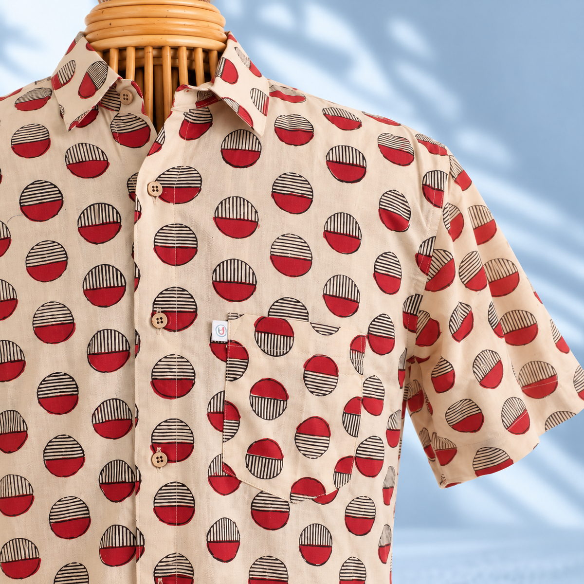 HALF MOON RED (Half Sleeves)
