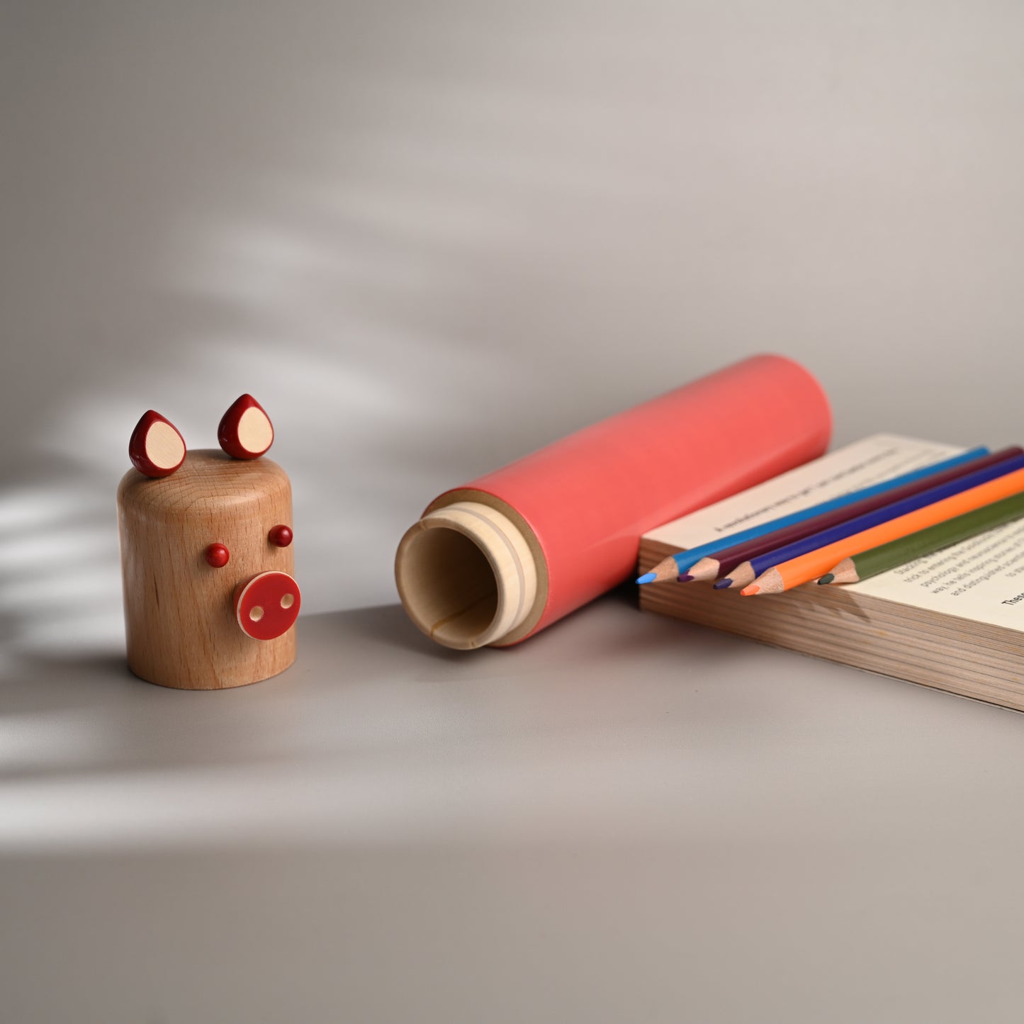 PINK OINKSTON pencil box