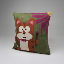 Load image into Gallery viewer, Pawston Crewel Cushion