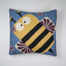 Load image into Gallery viewer, Bumbledore Crewel Cushion