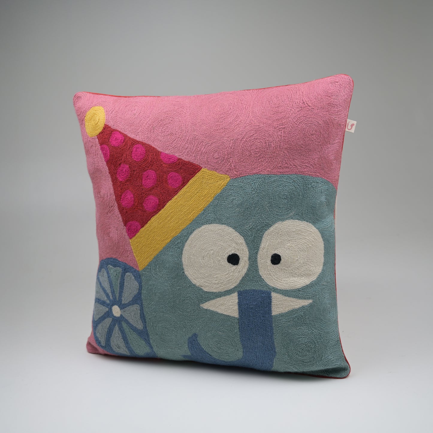 Flappy Crewel Cushion