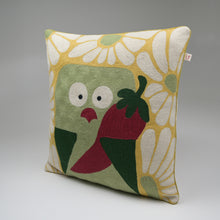 Load image into Gallery viewer, Nibbles Crewel Cushion