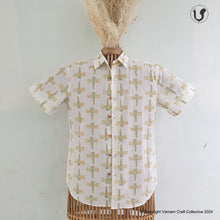 Load image into Gallery viewer, DRAGONFLIES in Turquoise yellow (Half Sleeves)