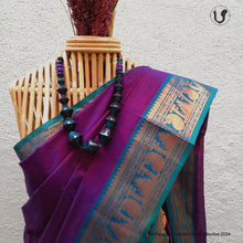 Load image into Gallery viewer, Chettinad ~ Fuschia n Teal