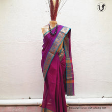 Load image into Gallery viewer, Chettinad ~ Fuschia n Teal