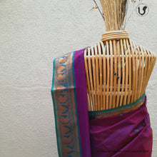 Load image into Gallery viewer, Chettinad ~ Fuschia n Teal