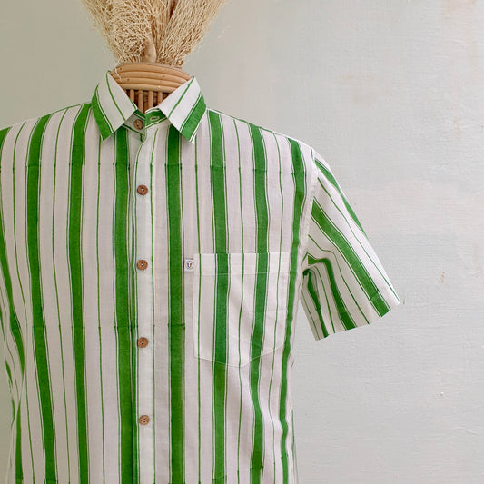 LINES IN GREEN (Half Sleeves)