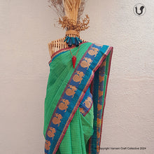Load image into Gallery viewer, Chettinad ~ Green Blue
