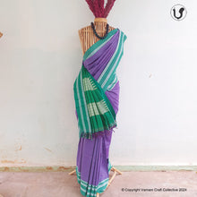 Load image into Gallery viewer, ILKAL ~ lavender green cotton silk