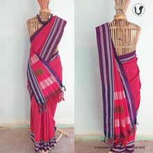 Load image into Gallery viewer, ILKAL ~ red wine cotton silk
