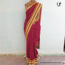 Load image into Gallery viewer, ILKAL ~ Red yellow cotton silk
