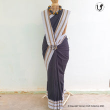 Load image into Gallery viewer, ILKAL ~ black stripe cotton silk