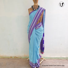 Load image into Gallery viewer, ILKAL ~ blue purple cotton silk