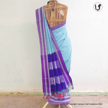 Load image into Gallery viewer, ILKAL ~ blue purple cotton silk