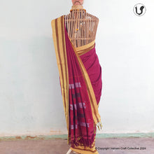 Load image into Gallery viewer, ILKAL ~ Red yellow cotton silk