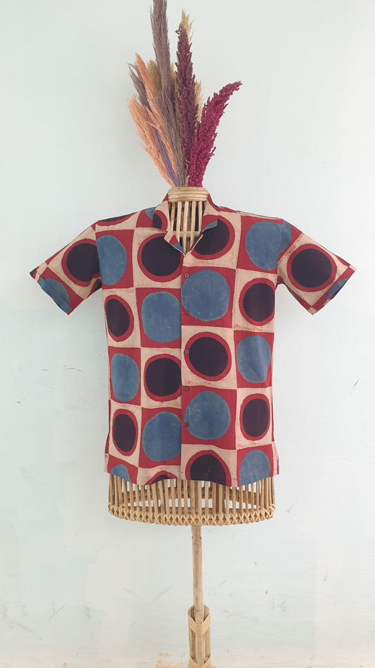 CHAND AJRAKH - red blue