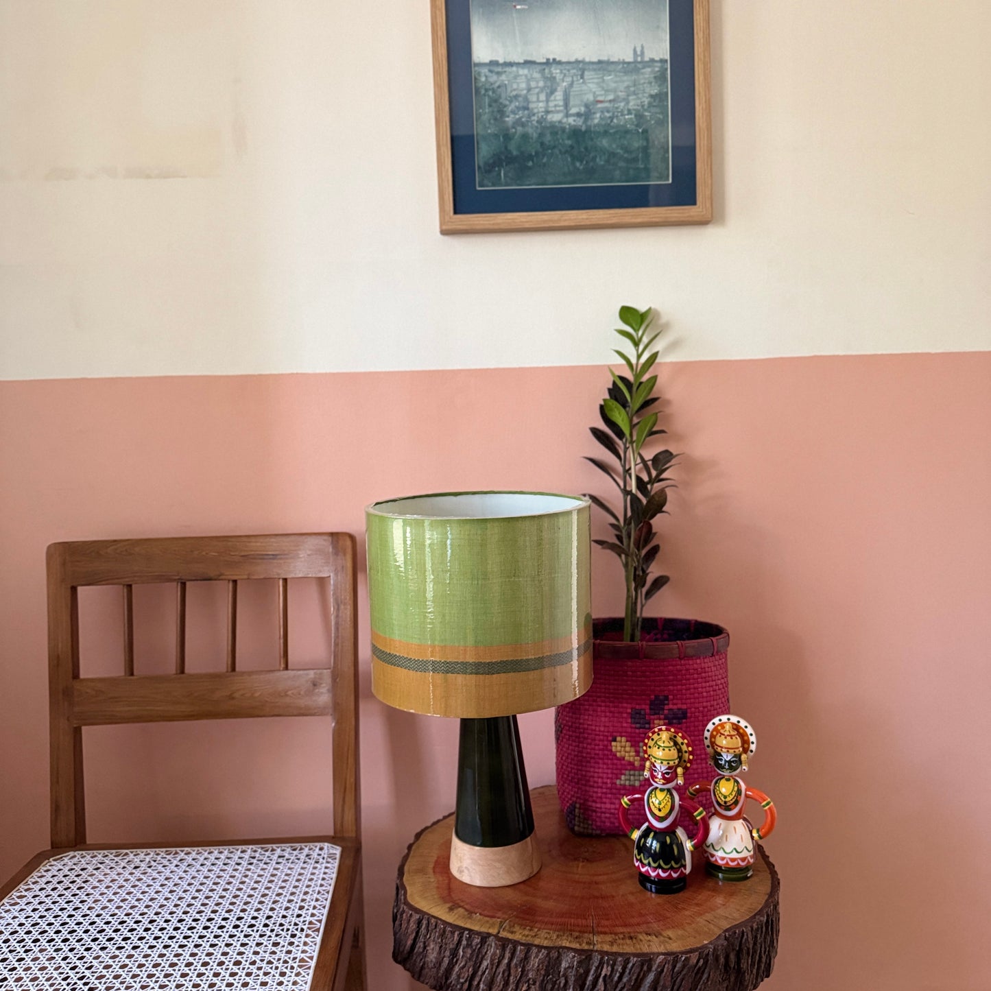 SLANT Blue ~ 10" Chettinad shade