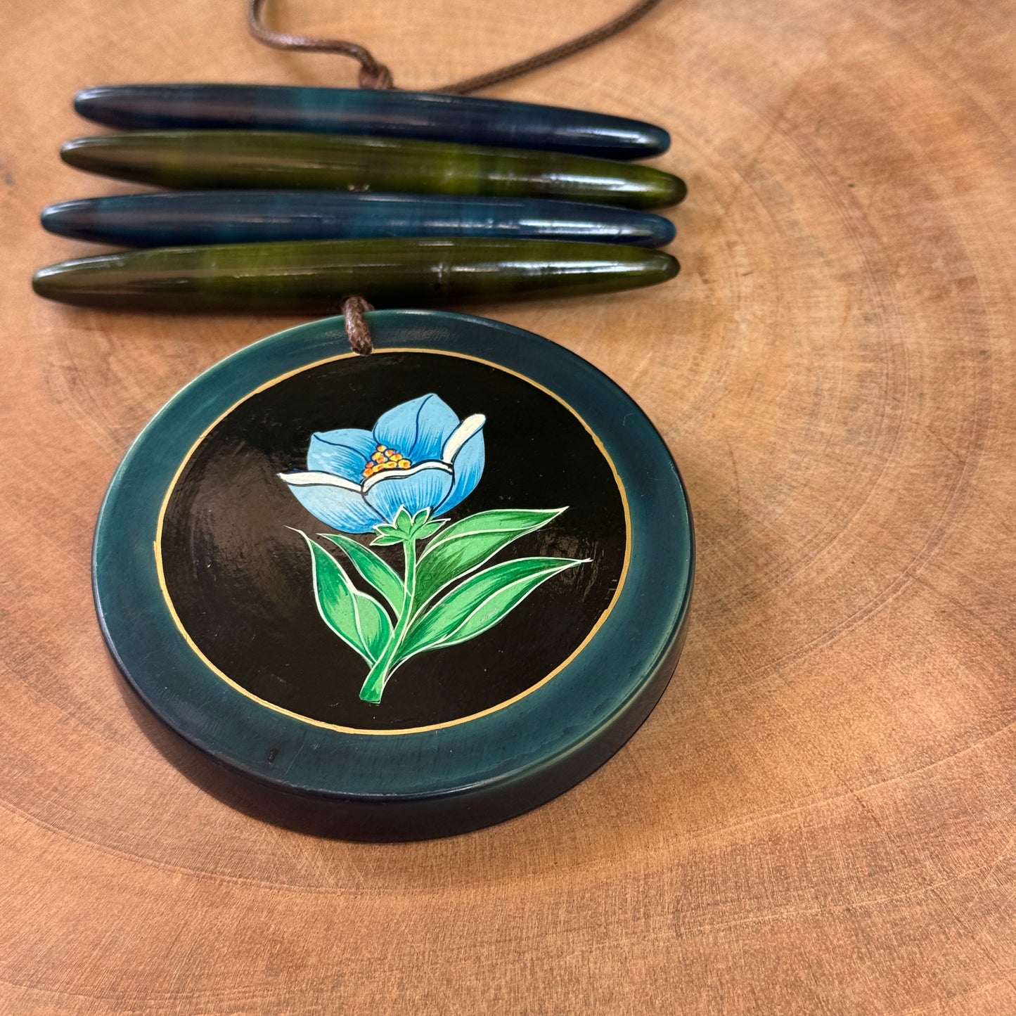 NAQQASHI DRISHTI BLUE GREEN 08