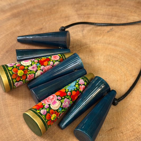 TRIKONES NAQQASHI BLUE 06