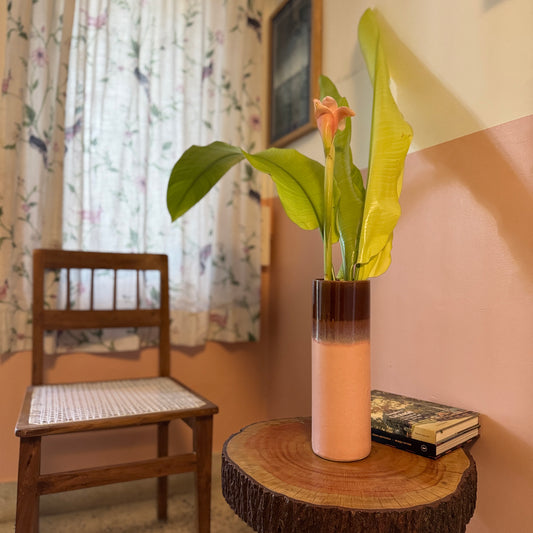 CERAMIC CYLINDER VASES