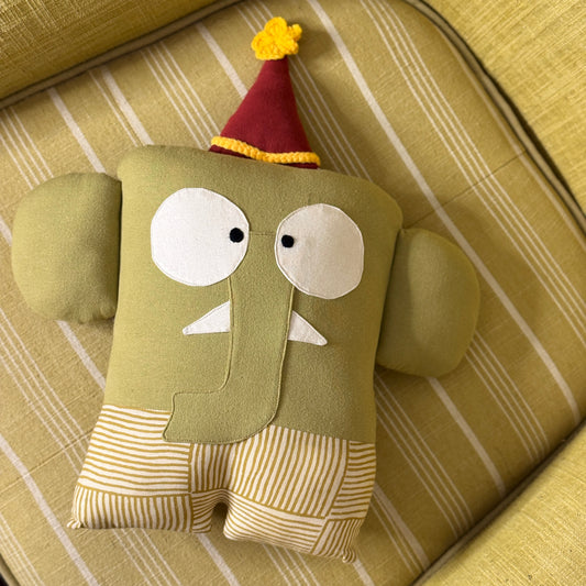 FLAPPY CUSHION DOLL lemon