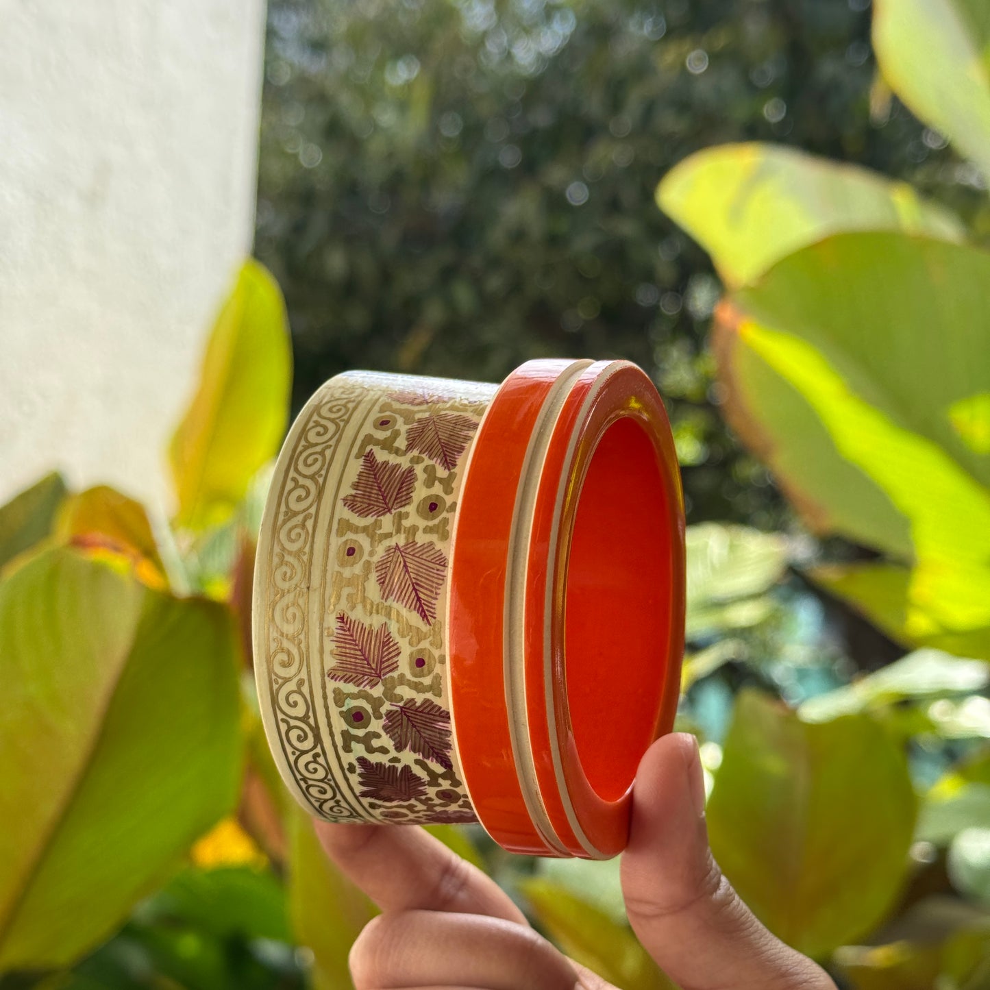 MALHAR NAQQASH orange gold/2.4