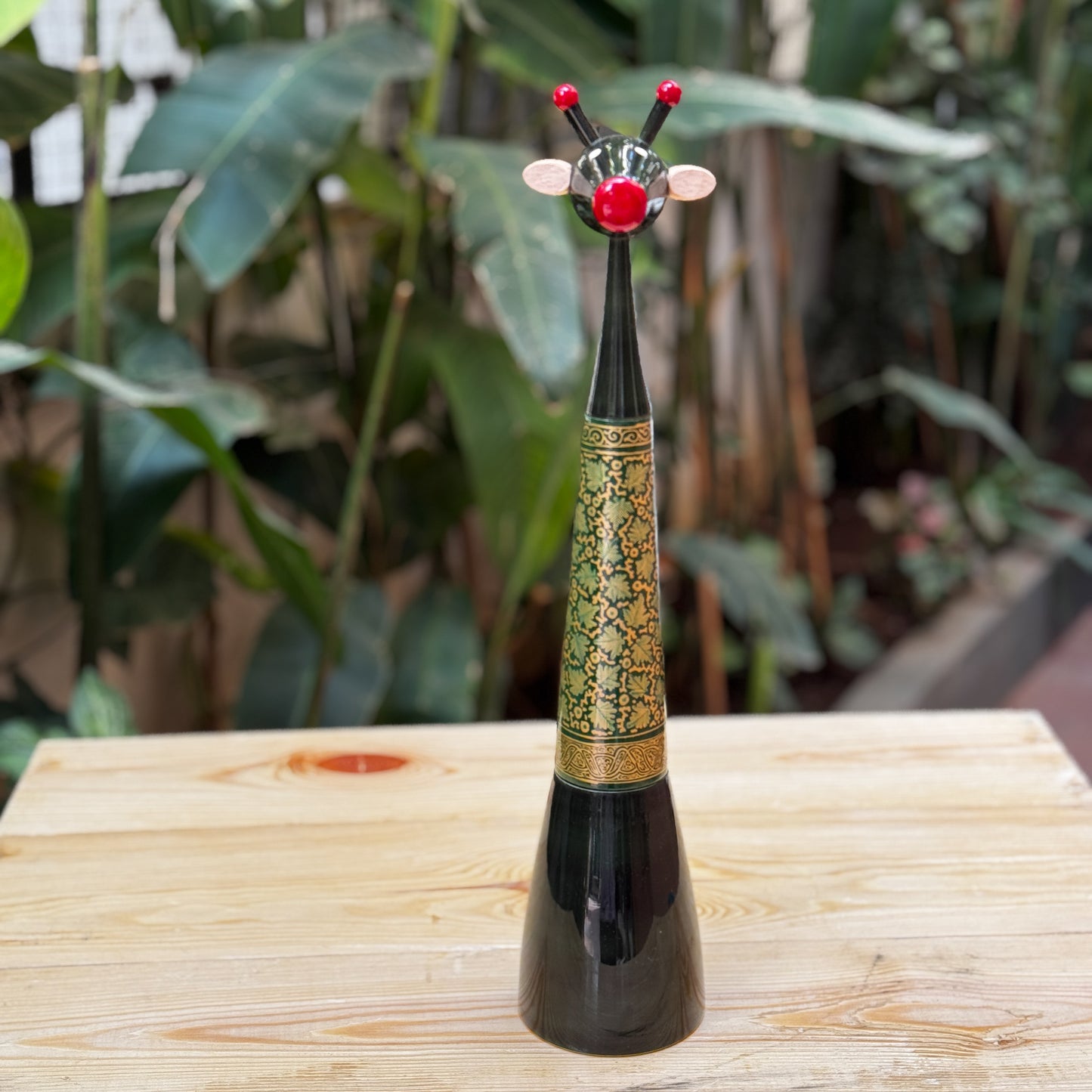 NECKLES NAQQASHI DARK GREEN (SMALL)