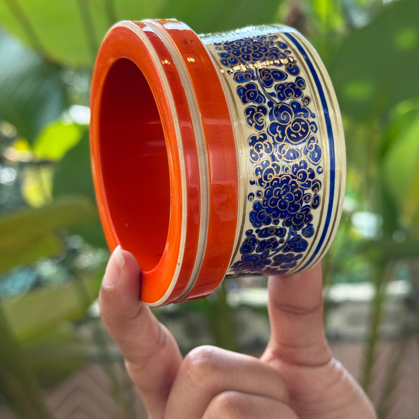 MALHAR NAQQASH orange blue/2.4
