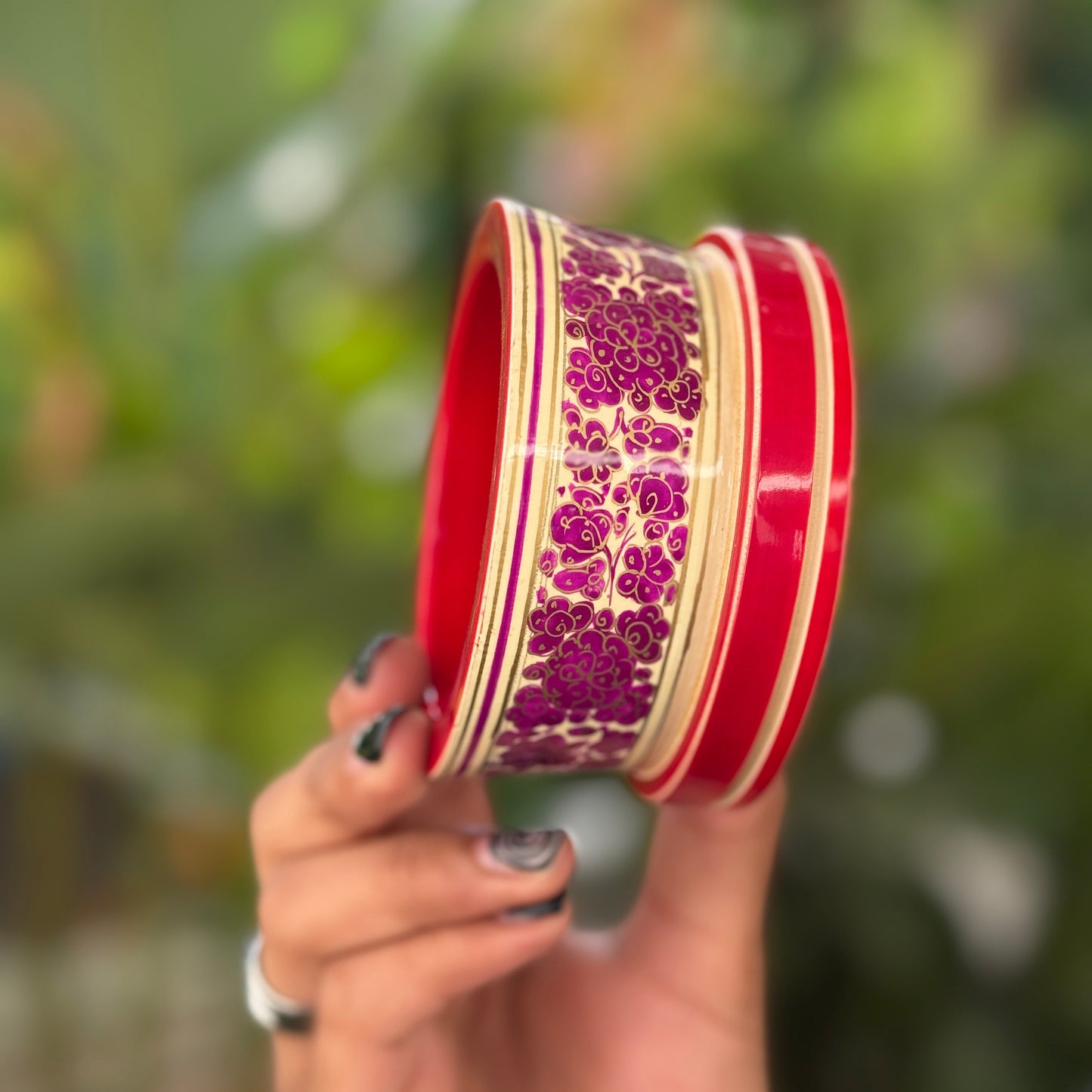MALHAR NAQQASH red pink /2.6