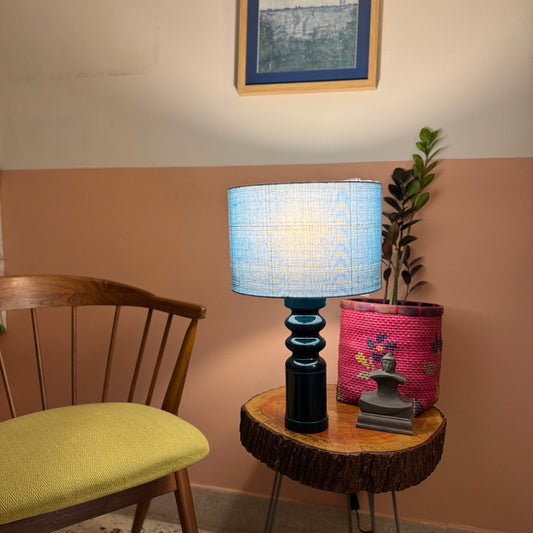 STHAMB BLUE ~ 12" BLUE CHETTINAD SHADE