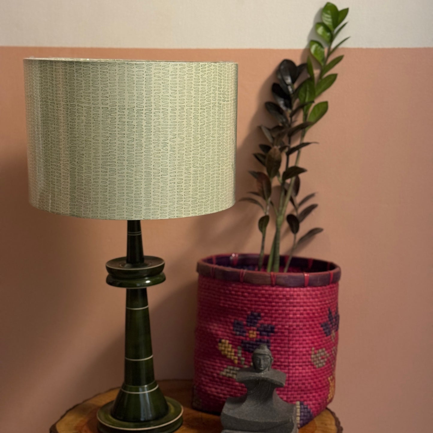 VILLAKKU BASE GREEN ~ 12" GREEN SHADE