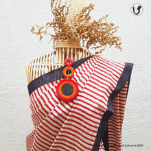 Load image into Gallery viewer, LAKHEER Saree in Red