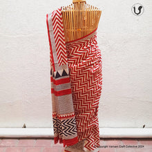 Load image into Gallery viewer, LAKHEER Saree in Red