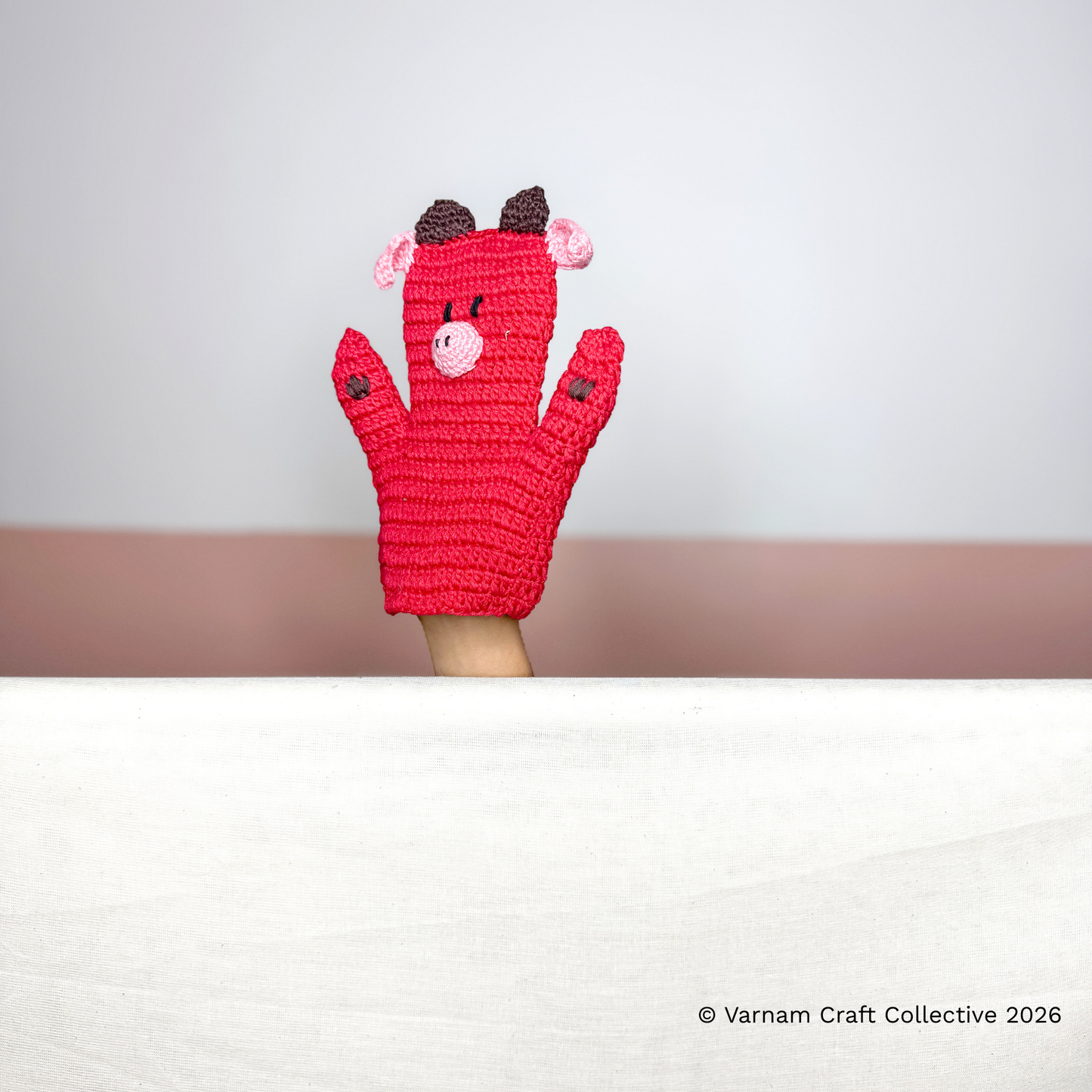 MOOBERRY HAND PUPPET