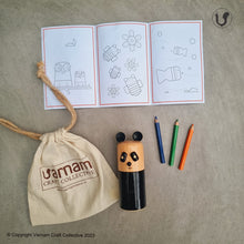 Load image into Gallery viewer, CUDDLES PANDA COLOURING BOX