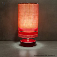 Load image into Gallery viewer, SHUBAM - Orange Khana on red