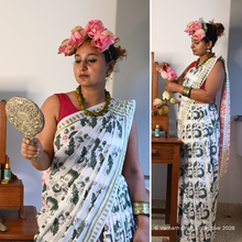 Load image into Gallery viewer, SNAPPY SAREE (blooms)