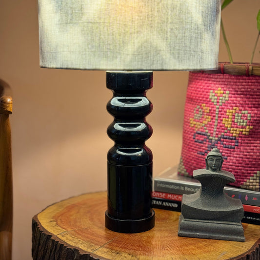 STHAMB BLACK ~ 12" BLACK SHIBORI SHADE