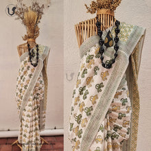 Load image into Gallery viewer, AMBASSADOR Saree (Green Yellow)